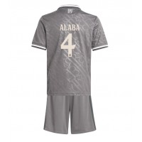 Maglie da calcio Real Madrid David Alaba #4 Terza Maglia Bambino 2024-25 Manica Corta (+ Pantaloni corti)